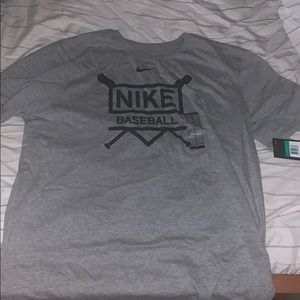 Nike Baseball Tee - Grey